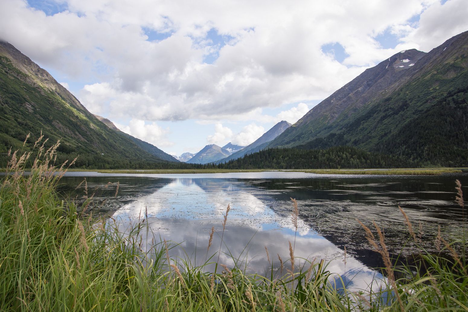 Tern Lake in Moose Pass, Alaska, USA