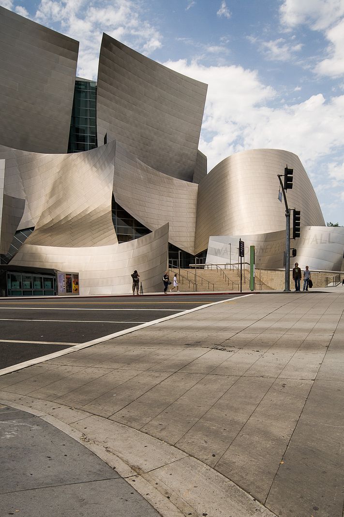 Walt Disney concert hall, Los Angeles, California, USA