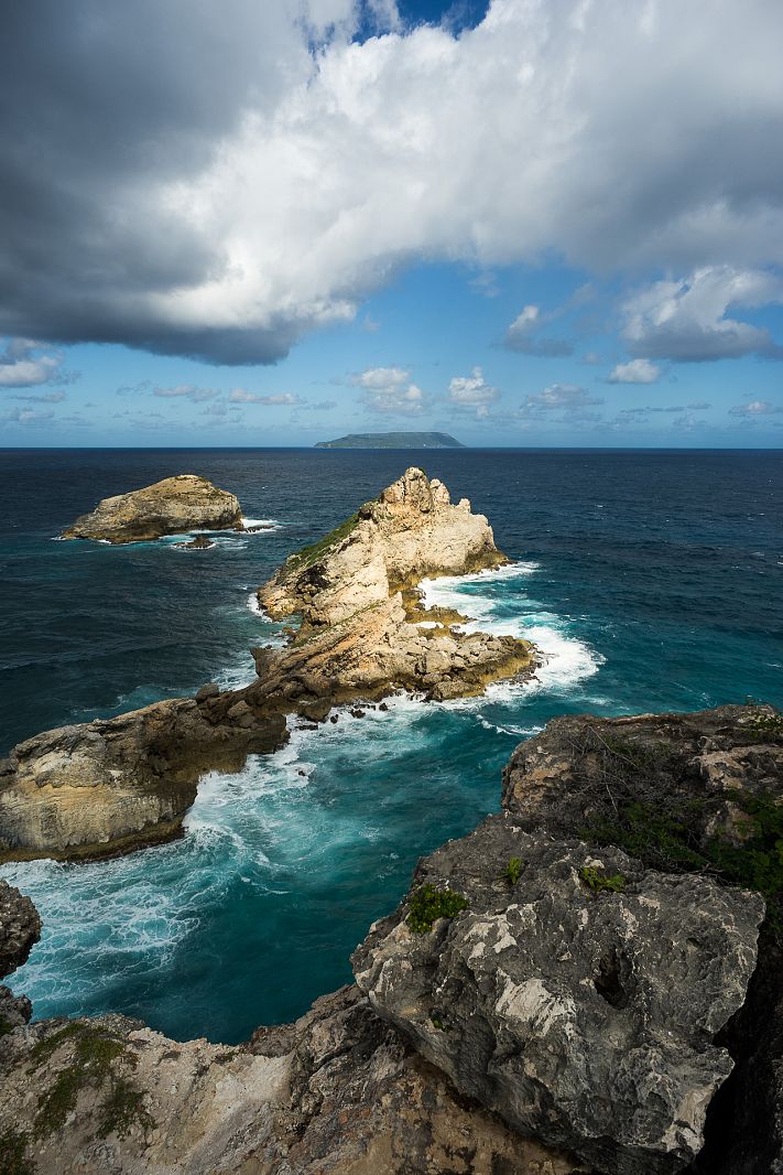 Pointe des Châteaux, Guadeloupe.