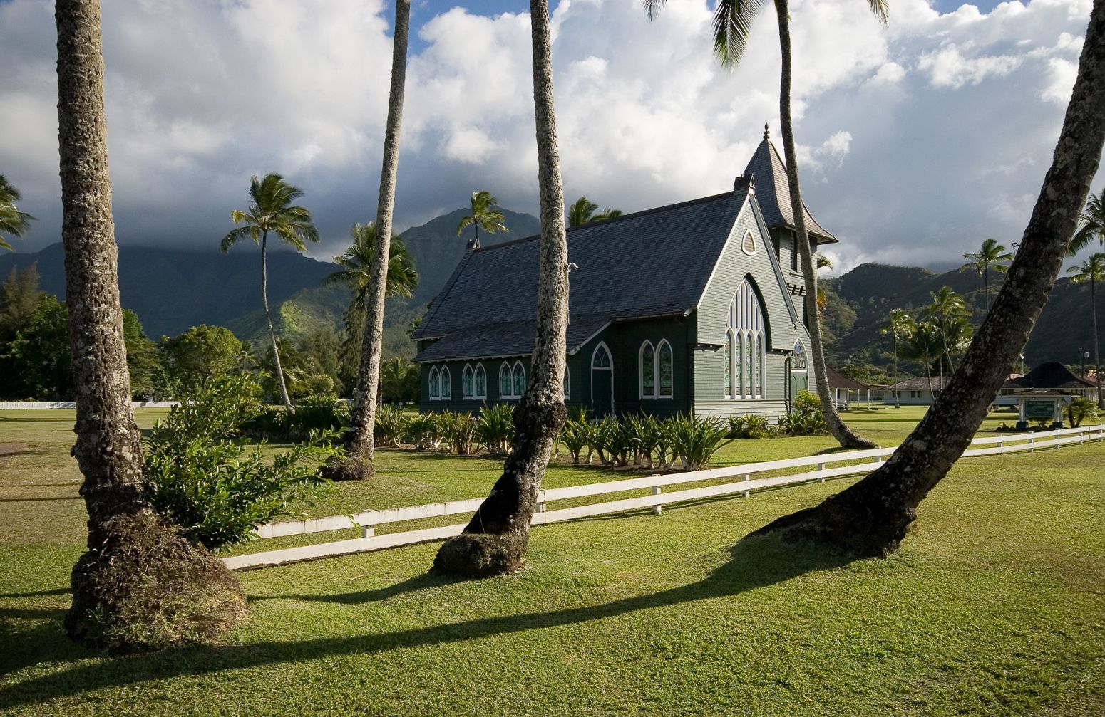 Wai'oli Hui'ia Church, Hanalei, Hawaii, USA