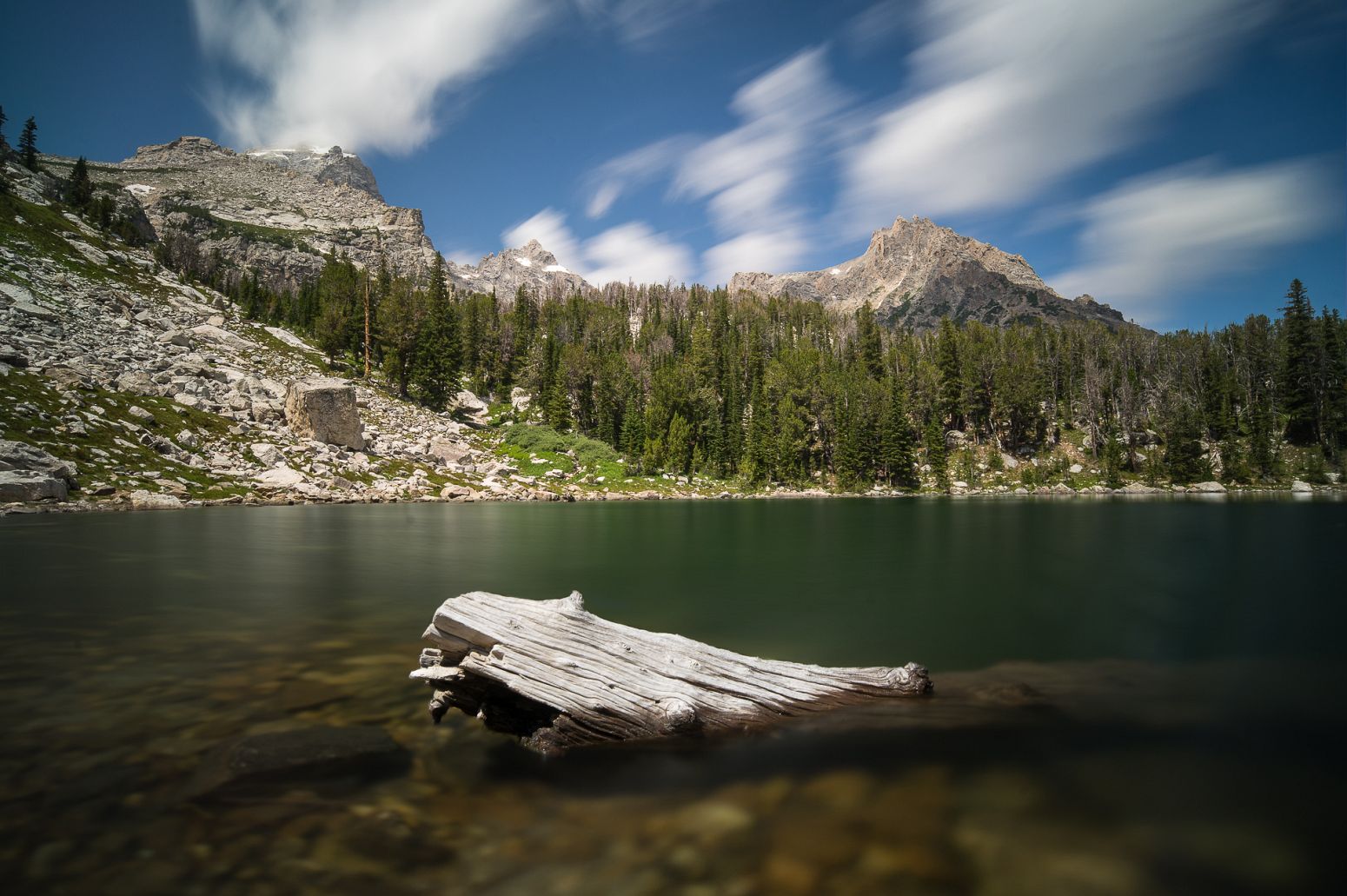 Surprise Lake, Grand Teton NP, Wyoming, USA