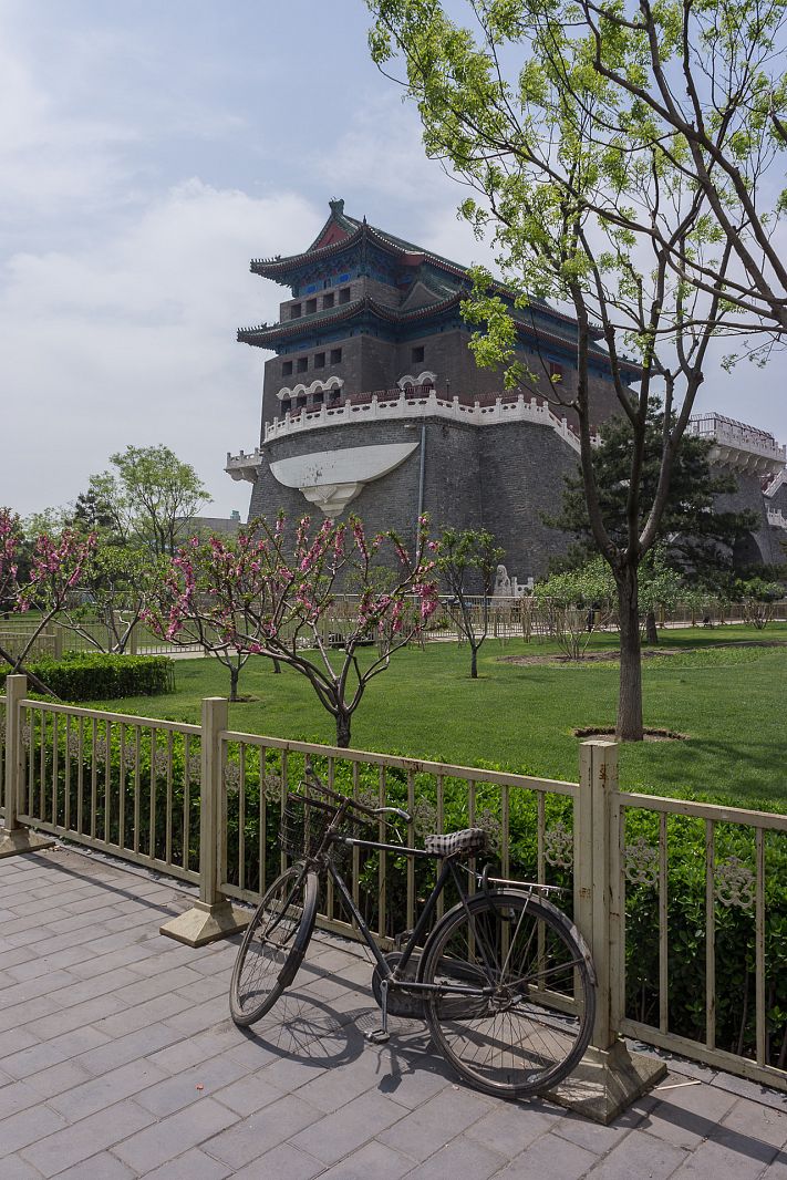 Qianmen city wall, Beijing, China