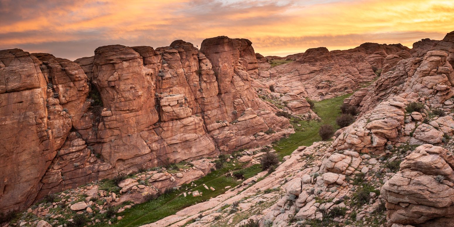 Rock formation of Baga Gazryn Chuluu, Mongolia