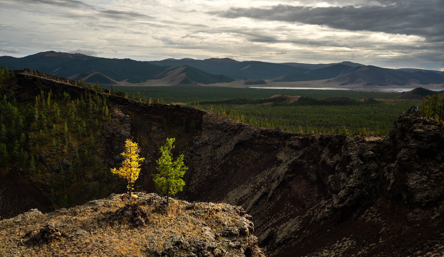 Khorgo Mountain and Terkhiyn Tsagaan, Mongolia