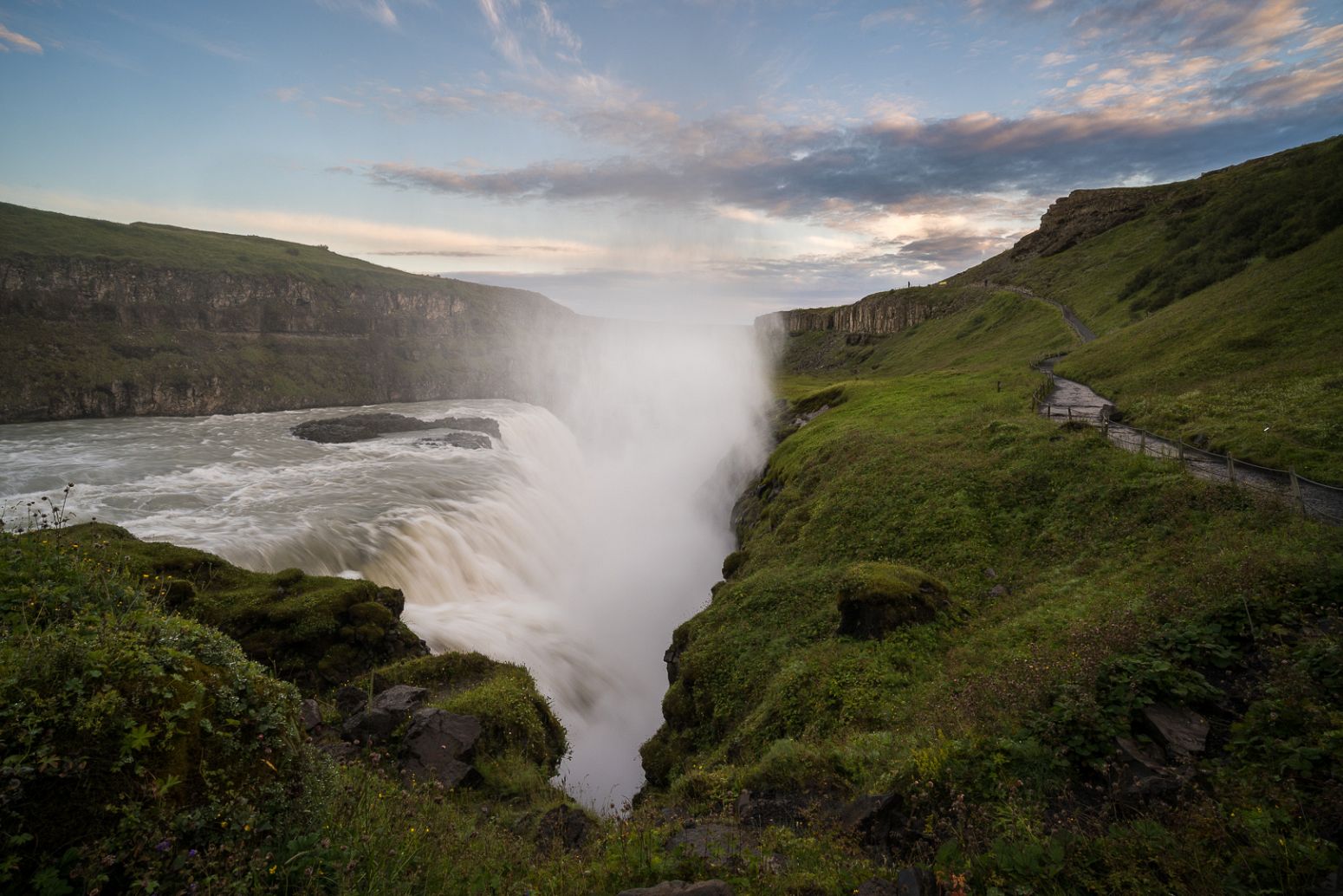 Gullfoss waterfall, Iceland
