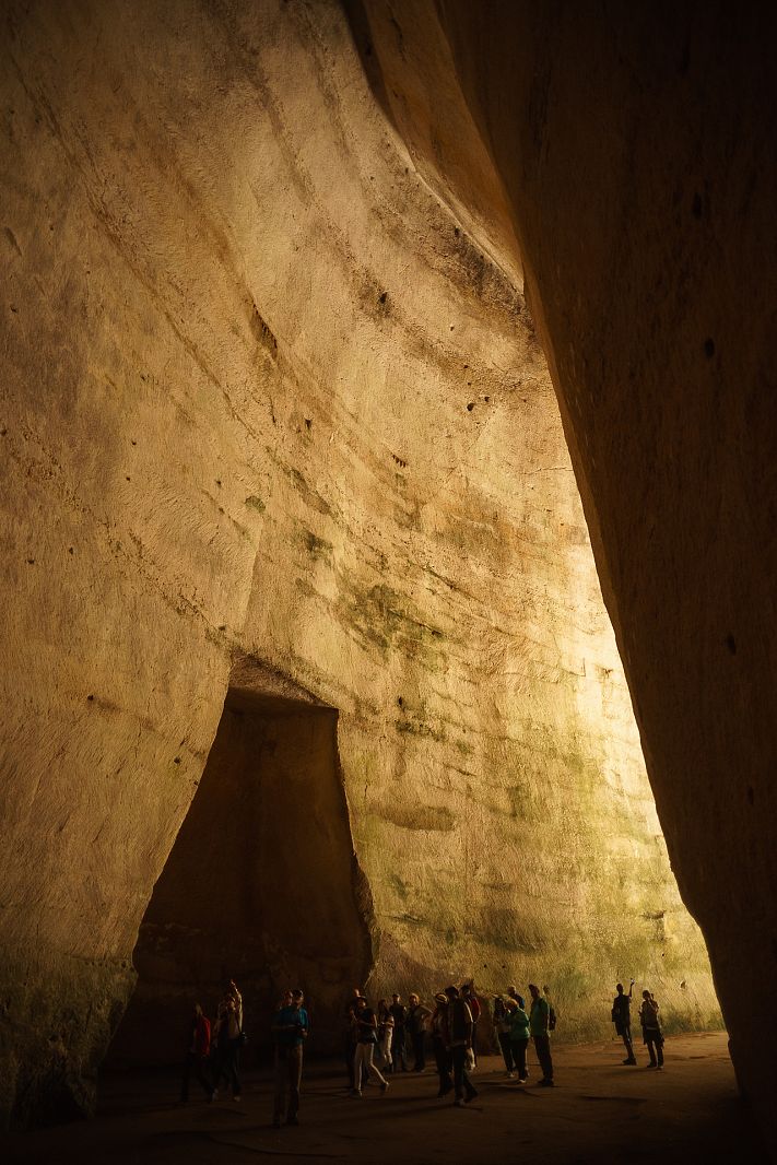 Orecchio di Dionisio cave, Siracusa, Italy