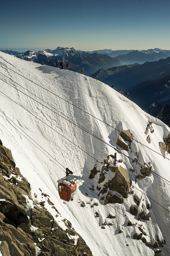 Aguille du Midi, Mont Blanc, France