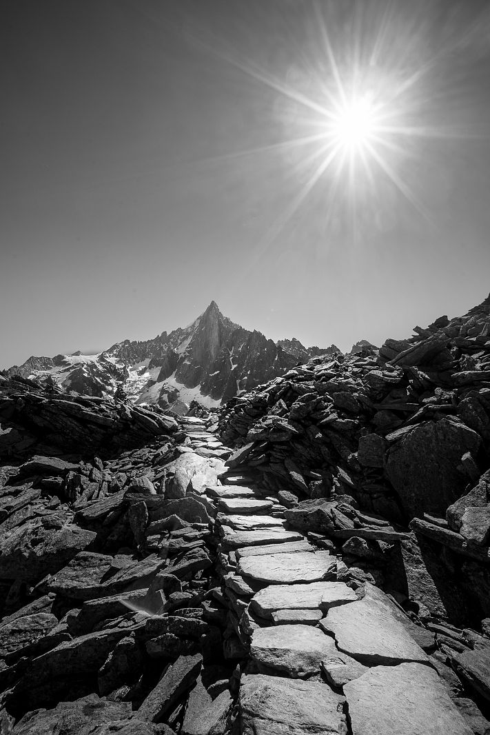 Aguille du Dru, Mont Blanc, France